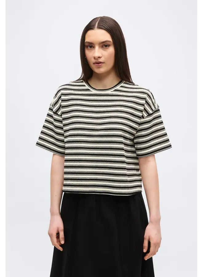 Cessalia Tee Egret/Black