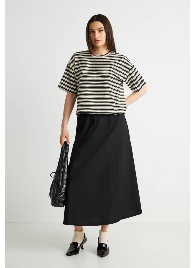 Cessalia Tee Egret/Black
