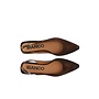 VICTORIA Slingback Suede Brown
