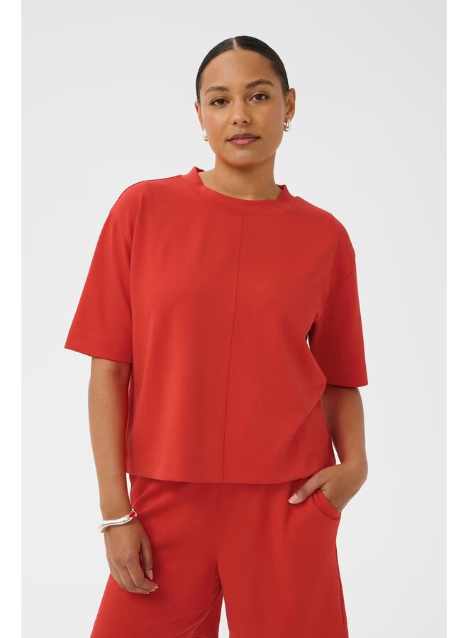 Annie T-shirt Poppy Red