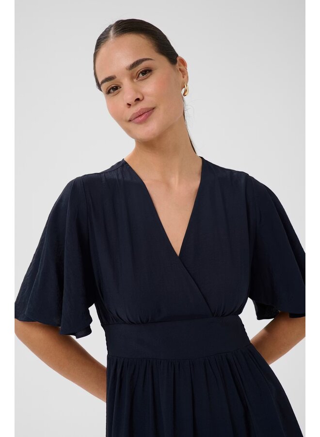 Sirena Long Dress Midnight Marine