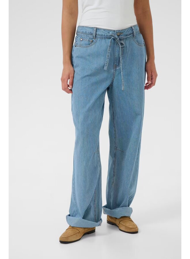 Ayna Pants Blue/White Stripe