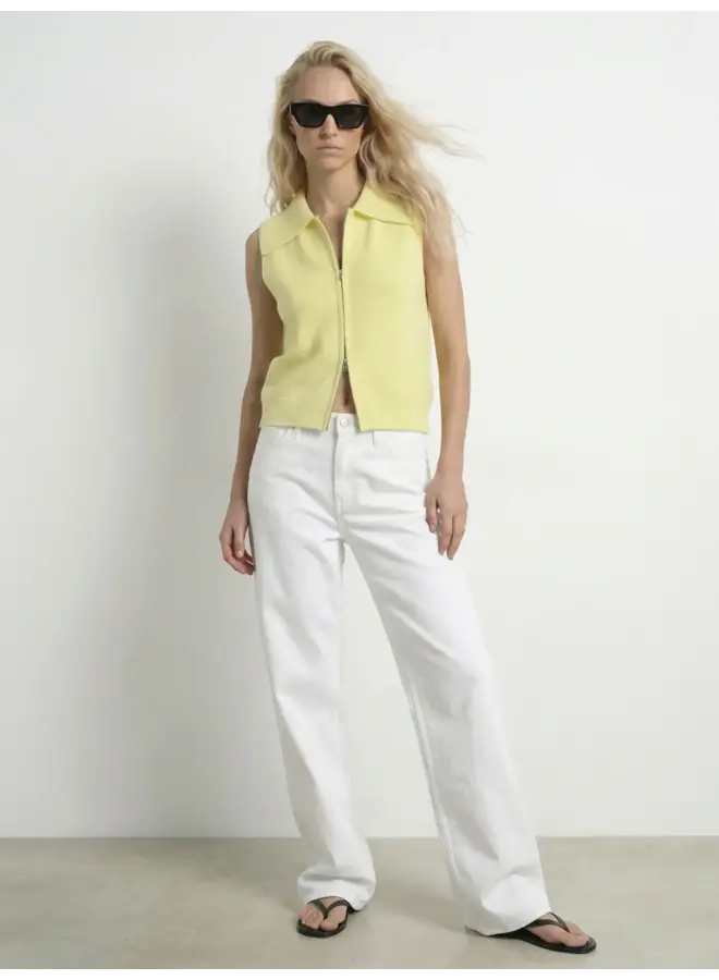 Regitze Cropped Collar Double Cream