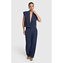 Stripped Barrel Pants Navy