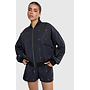 Eyelet Bomber Navy