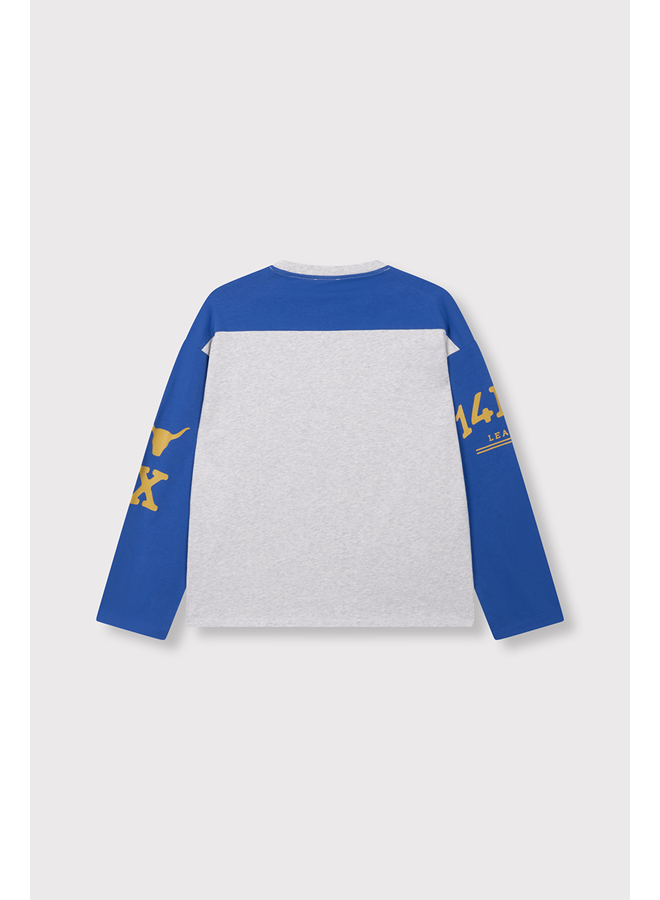 Mix Longsleeve T-shirt Light Grey Melange