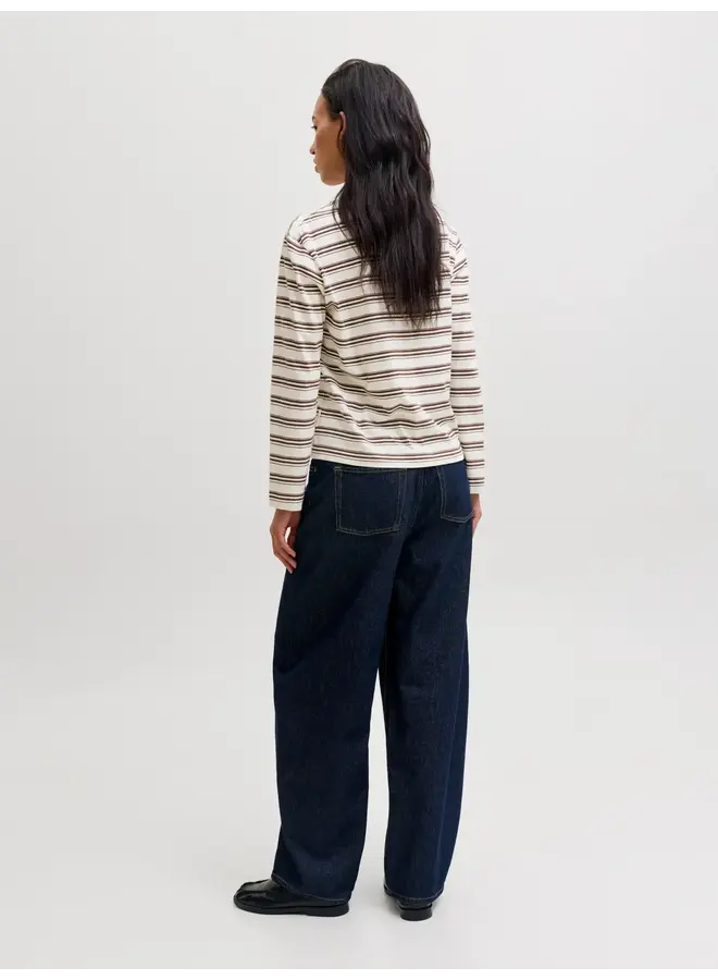 Sophia Stripe Tee Carafe/Vanille