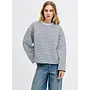 Ea Sophia Boxy Stripe Skyway