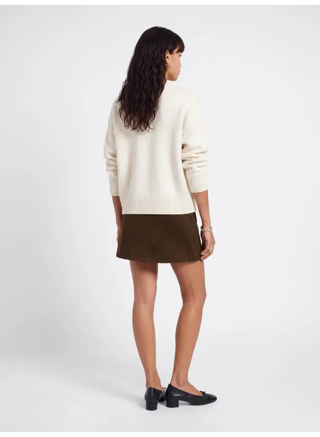Luisa Brushed Skirt Demitasse