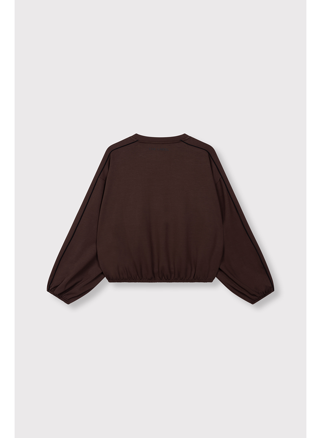 Scuba Sweater Warm Brown