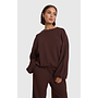 Scuba Sweater Warm Brown