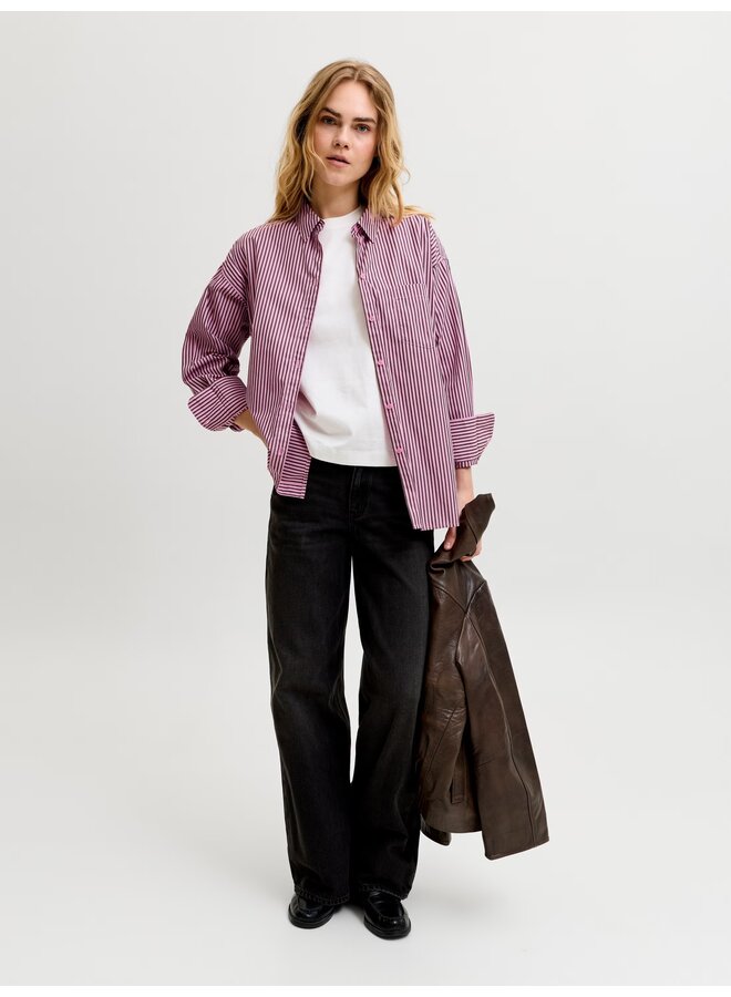 Jamie Relaxed Shirt Orchid Smoke