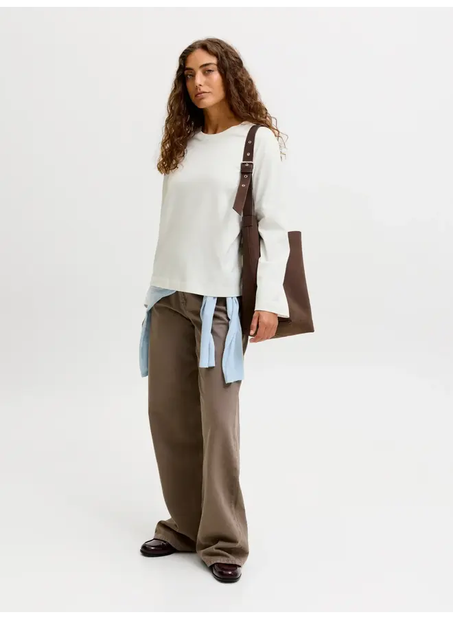 Sophia Boxy Tee Cloud Dancer