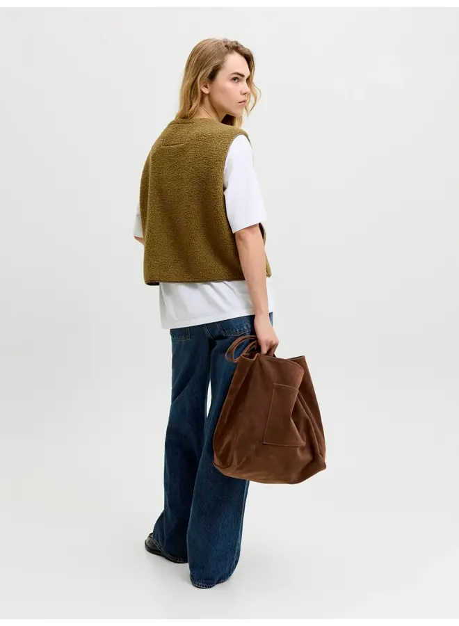 Vera Teddy Vest Nutria