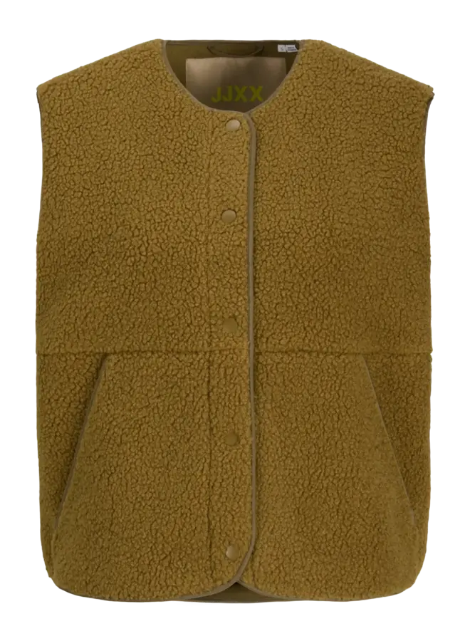 Vera Teddy Vest Nutria