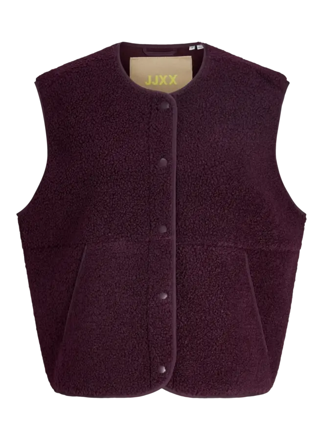 Vera Teddy Vest Winetasting