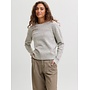 Elba Crew Neck Knit Light Grey