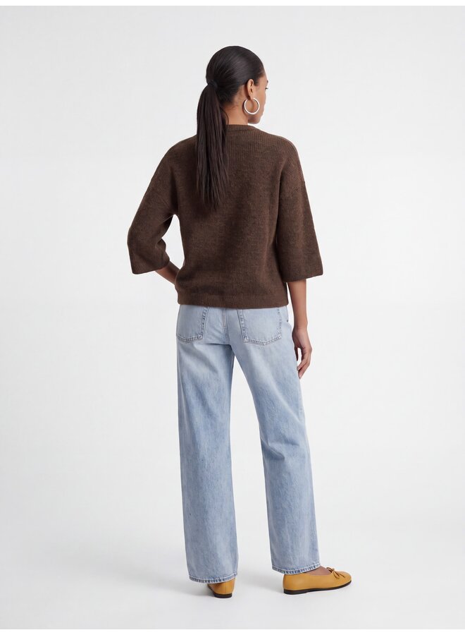 Evi Cardigan Knit Demitasse
