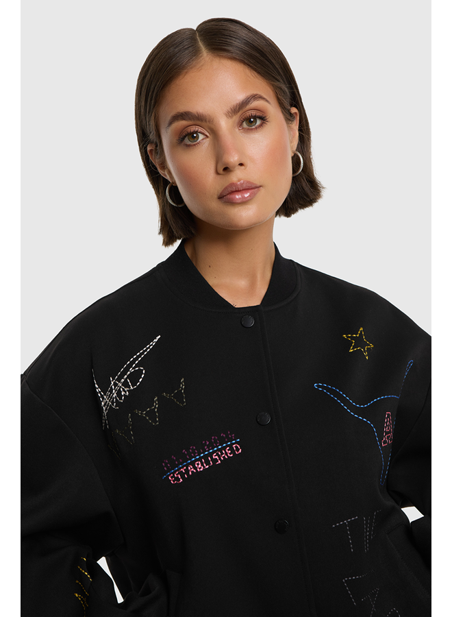 Artwork Bomber Black