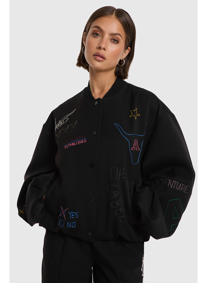 Artwork Bomber Black