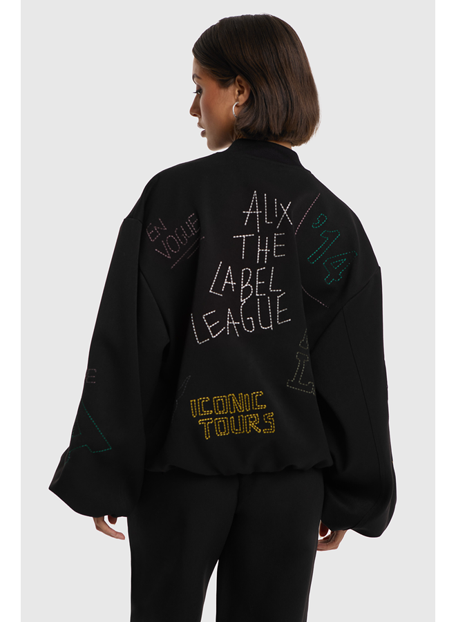 Artwork Bomber Black