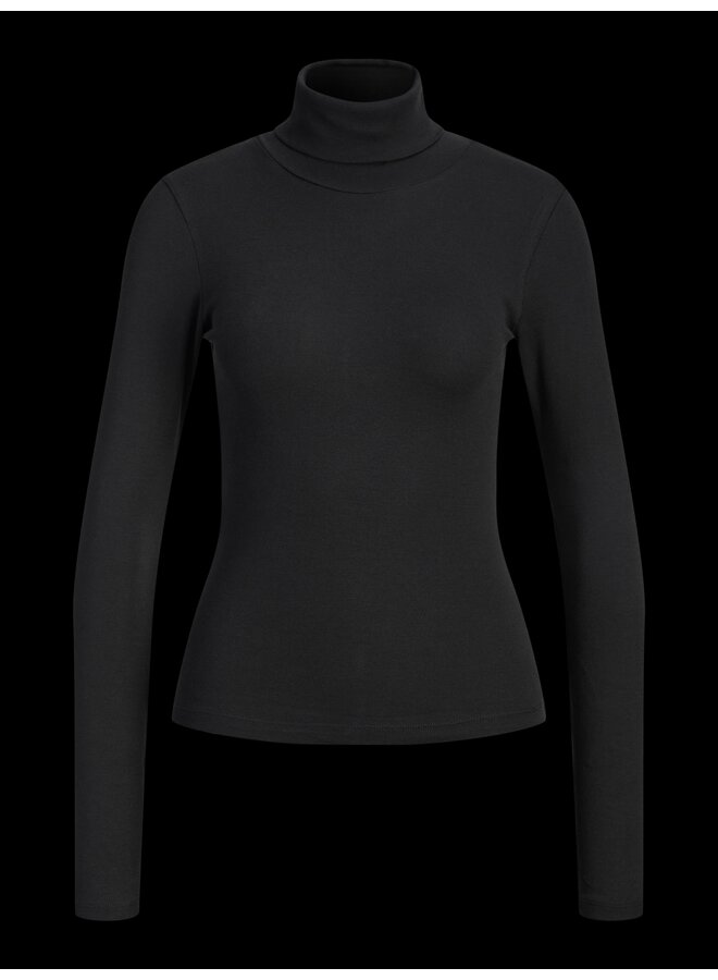 Star High Neck Black