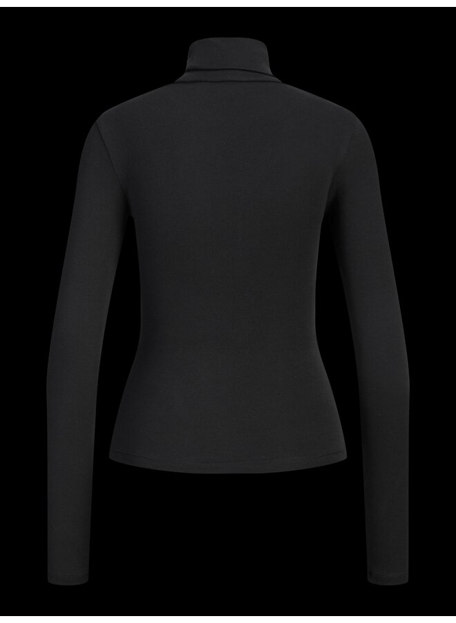 Star High Neck Black
