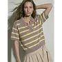 Kallie Boxy Polo Moon Rock