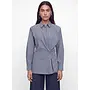 Zallie Button Shoulderpad Shirt Surf The Web