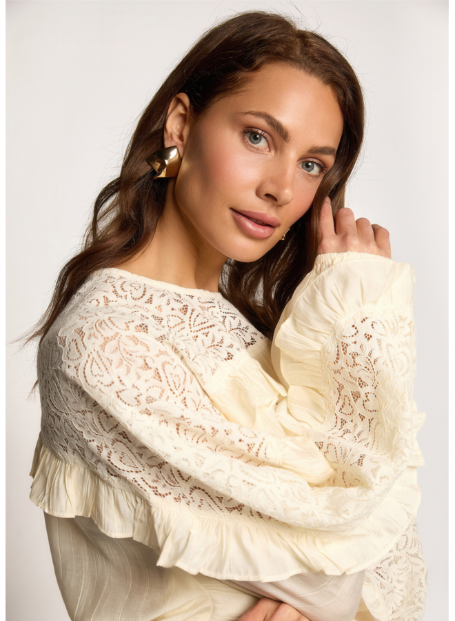 Brelera Blouse Vanilla White