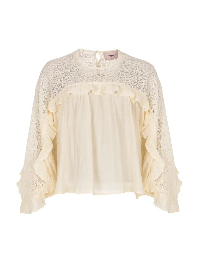 Brelera Blouse Vanilla White