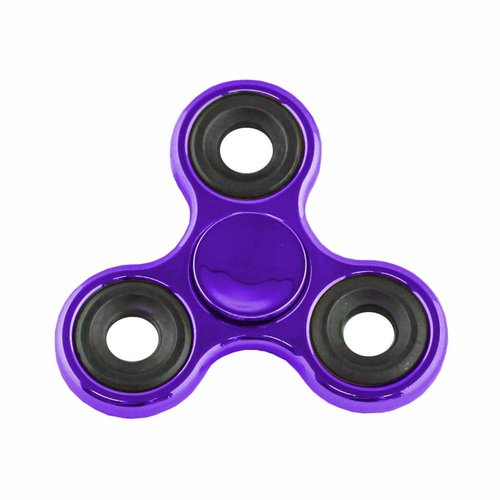  Hand Spinner Metalic Paars 