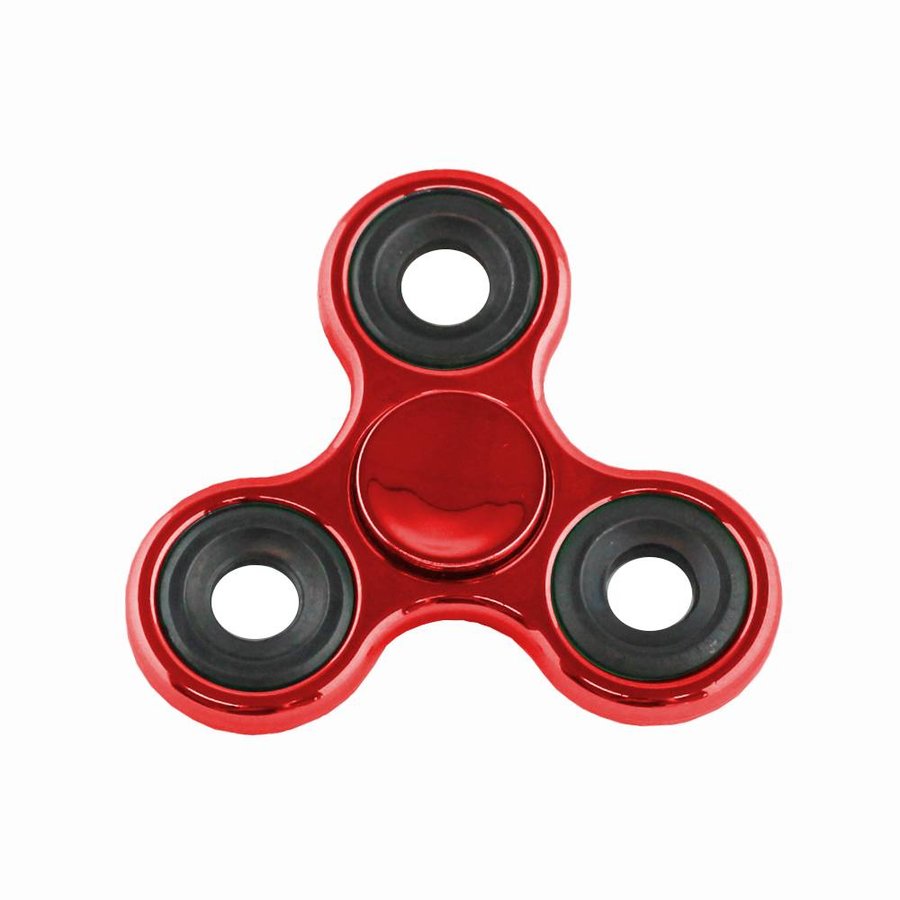 Spinner de mano rojo