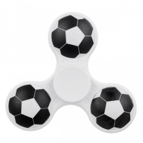  Hand Spinner Football Blanc 