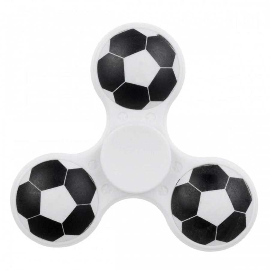 Hand Spinner Football Blanc