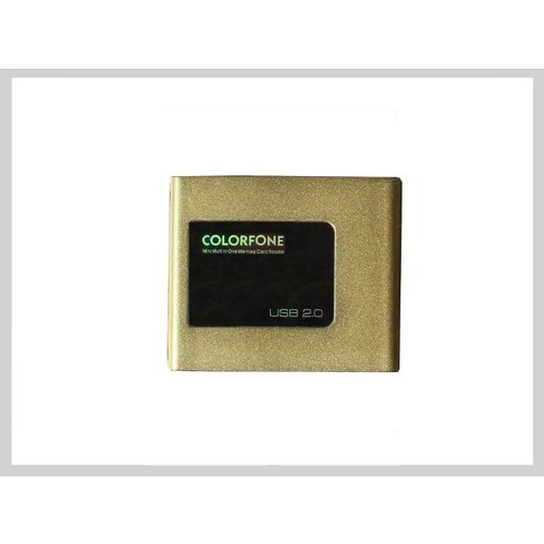  Colorfone Czytnik kart USB Luxury Gold 