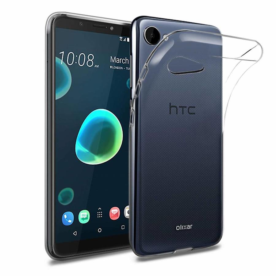 Coque Coolskin3T pour HTC Desire 12 Transparent Blanc