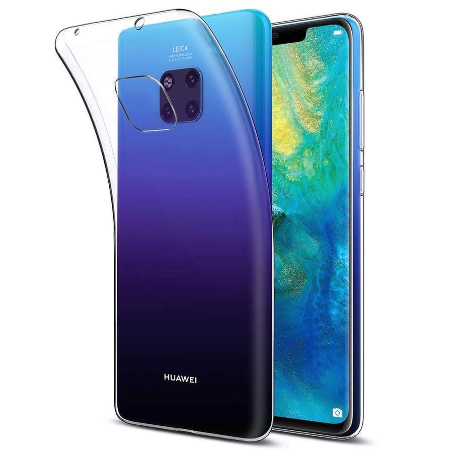 Coque CoolSkin3T pour Huawei Mate 20 Pro Transparent Blanc