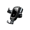 Baseus Cargador Inalámbrico Gravity Car Mount Negro