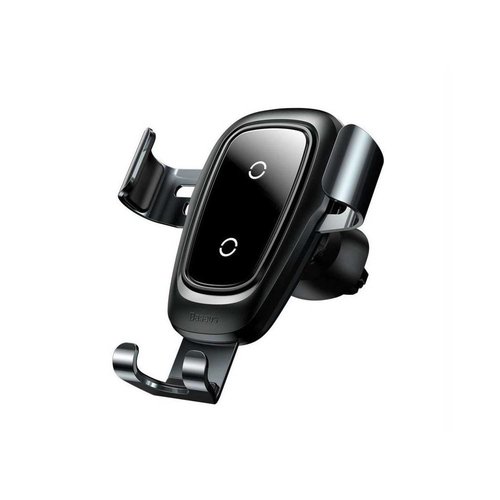  Baseus Cargador Inalámbrico Gravity Car Mount Negro 