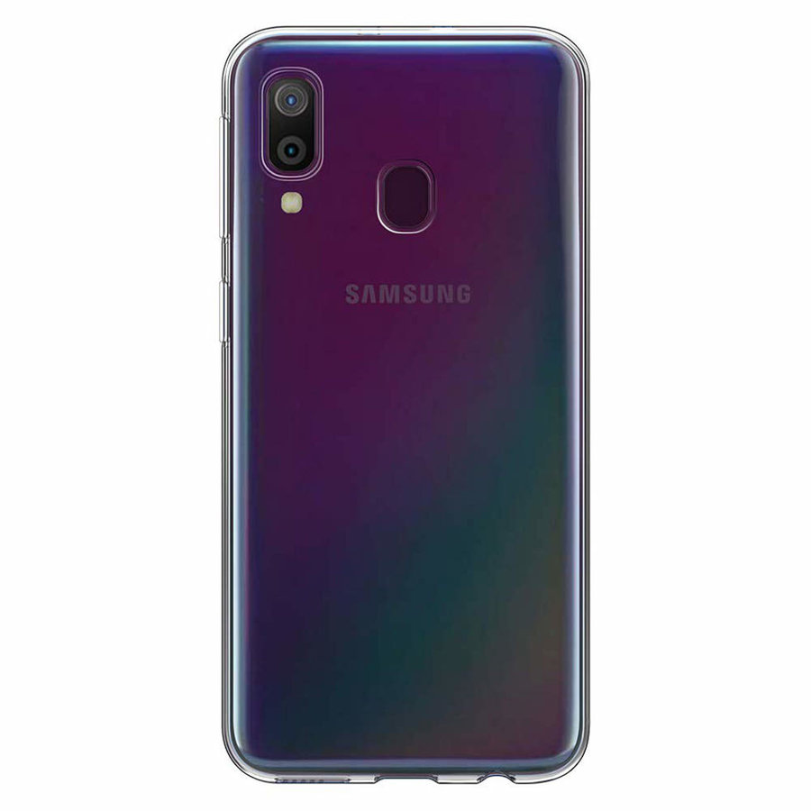 Custodia Coolskin3T per Samsung M30 bianco trasparente