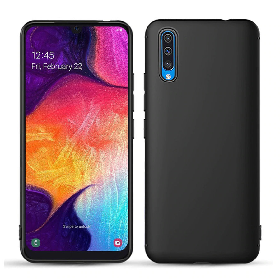 Custodia CoolSkin Slim per Samsung A50 Nera