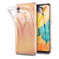 Coque Coolskin3T pour Samsung A60 Transparent Blanc