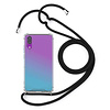 Colorfone Backcover Shockproof Cord TPU + PC for Samsung A50 Transparent