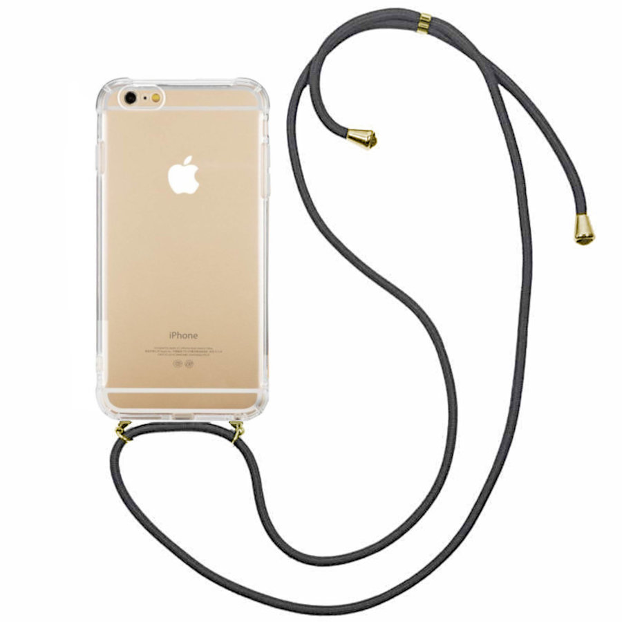 Contraportada Cordón Antigolpes TPU + PC para Apple iPhone 8 Plus / 7 Plus Transparente