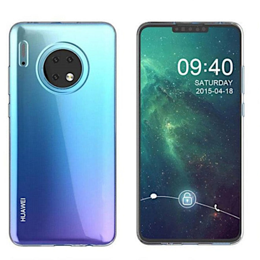 Custodia CoolSkin3T per Huawei Mate 30 bianco trasparente