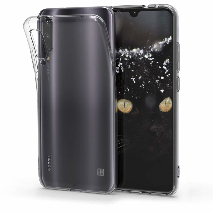 Coque CoolSkin3T pour Xiaomi MI A3 Transparent Blanc