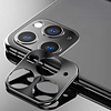 Colorfone Proteggi obiettivo in metallo per fotocamera Apple iPhone 11 Pro (5.8) / 11 Pro Max (6.5) nero