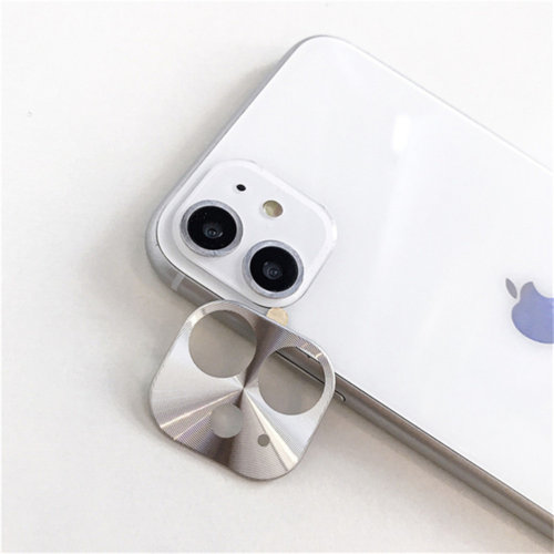  Colorfone Proteggi obiettivo in metallo per fotocamera iPhone 11 (6.1) Argento 