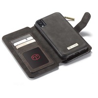 2 in 1 Zipper Wallet for iPhone 11 Pro Max Black